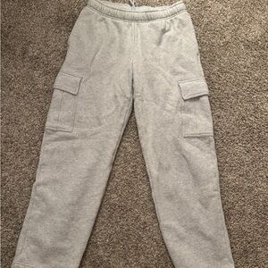 Aritzia Gray Cargo Pants